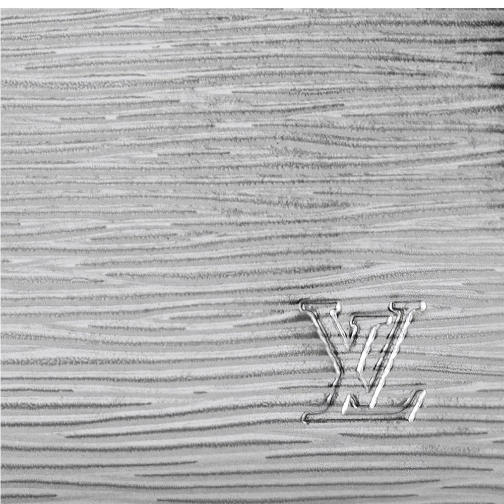 NEW Louis Vuitton Metallic Silver Epi Pochette Accessoires